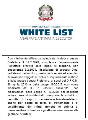 white list mosaiko